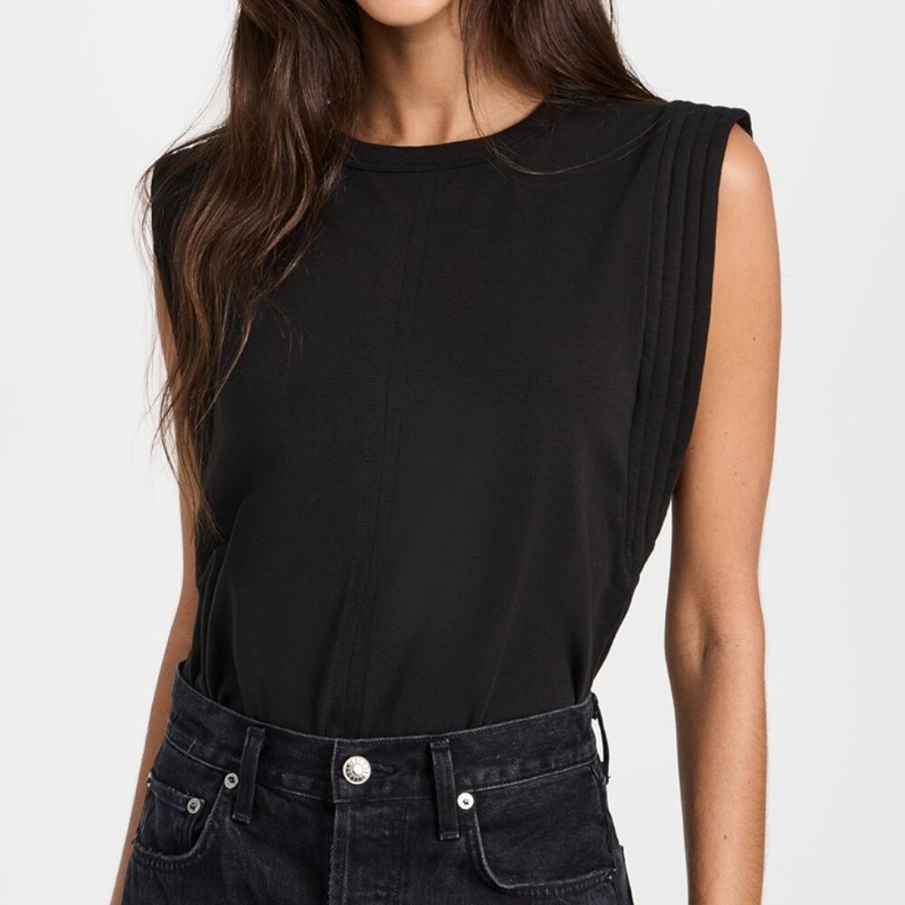 Sold Out NYC The Gimme That Shoulder Tee Black Size XS